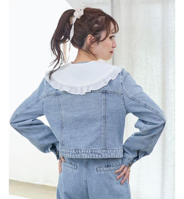  「フリルカラー＆ブローチセットGジャン」|その他|