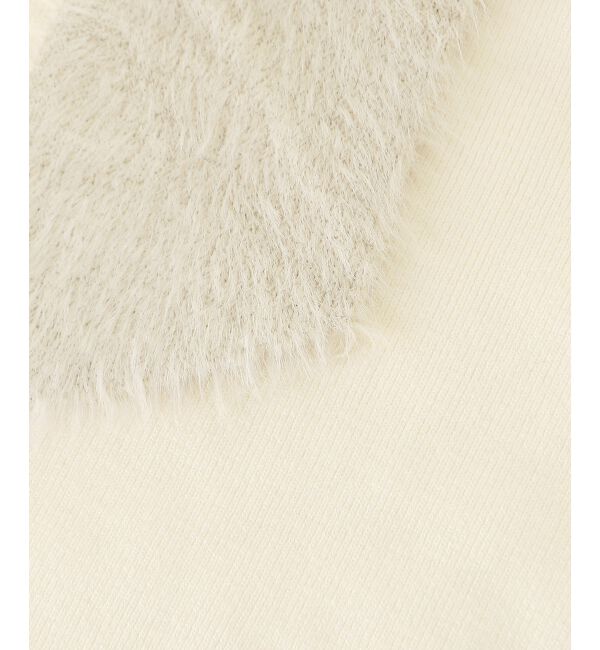  「ビッグリボンチェーン付きニット」|ニット・セーター|