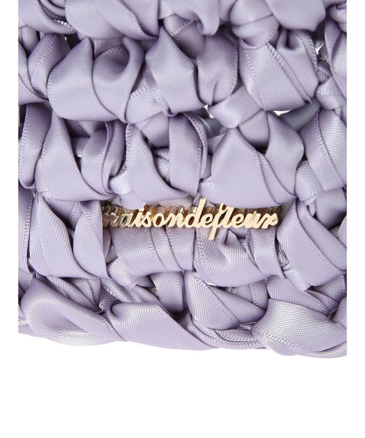 Maison de FLEUR「編み込みサイドリボンバッグ」|その他|