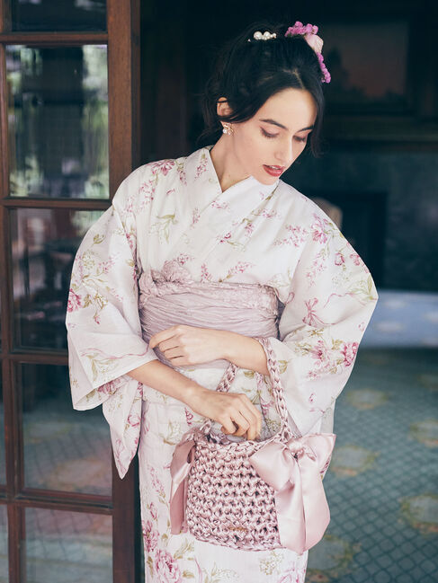 Maison de FLEUR「編み込みサイドリボンバッグ」|その他|