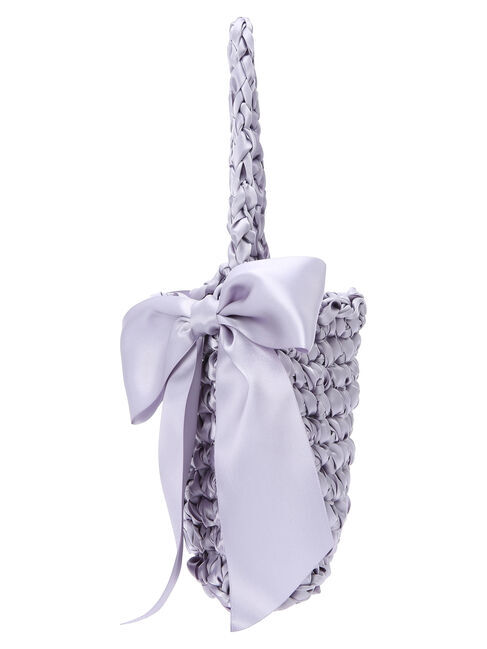 Maison de FLEUR「編み込みサイドリボンバッグ」|その他|