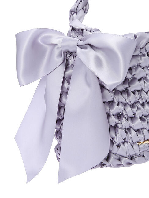 Maison de FLEUR「編み込みサイドリボンバッグ」|その他|