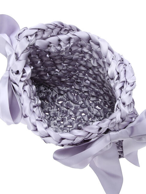 Maison de FLEUR「編み込みサイドリボンバッグ」|その他|