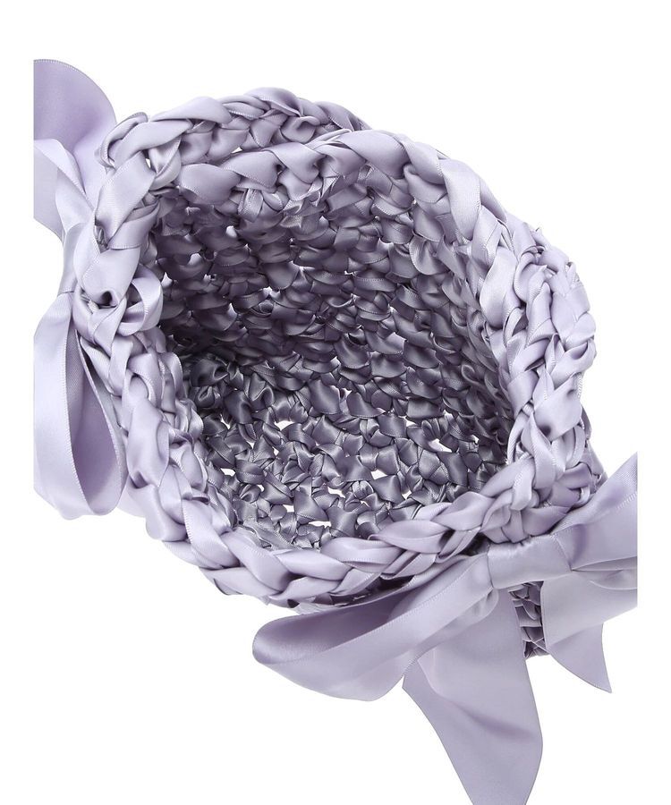 Maison de FLEUR「編み込みサイドリボンバッグ」|その他|