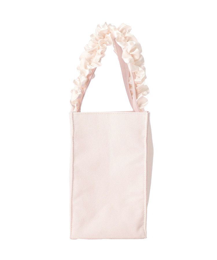 Maison de FLEUR「いちごフリルハンドルスクエアトートバッグ」|トートバッグ|