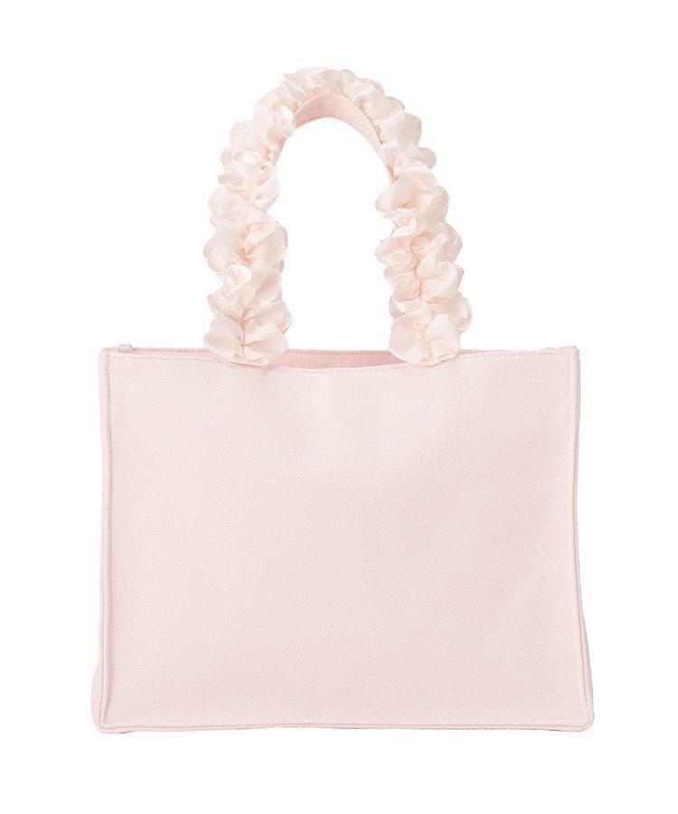 Maison de FLEUR「いちごフリルハンドルスクエアトートバッグ」|トートバッグ|