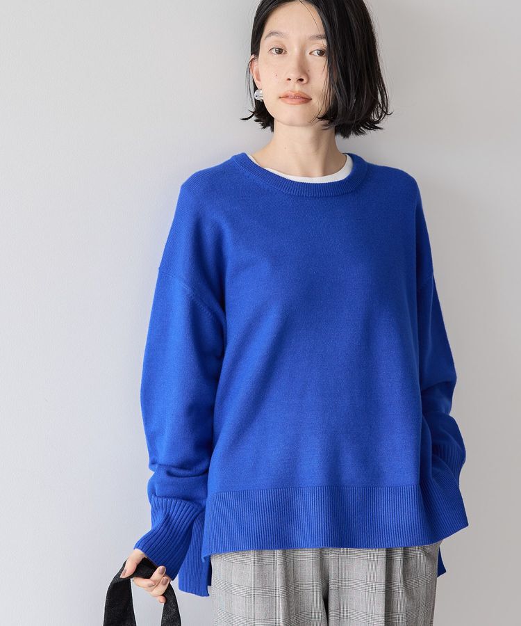 AMERICAN HOLIC「【WEB限定】バイパチサイドスリットニットプルオーバー＜静電気軽減＞」|ニット・セーター|