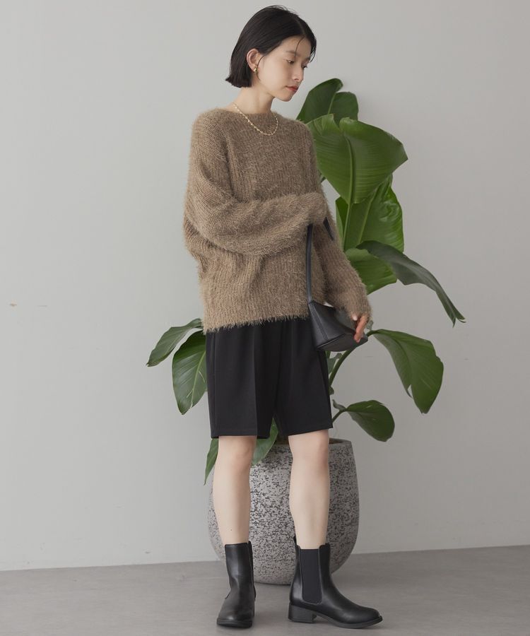 AMERICAN HOLIC「【WEB限定】フェザーゆるニットプルオーバー」|ニット・セーター|