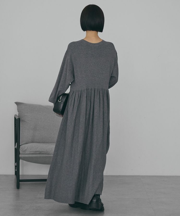 AMERICAN HOLIC「【WEB限定】バイパチティアードニットワンピース＜静電気軽減＞」|ワンピース|