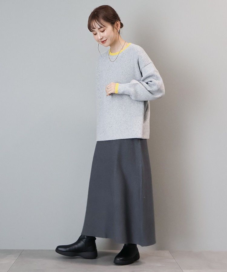 AMERICAN HOLIC「【WEB限定】配色ラインニットプルオーバー」|ニット・セーター|