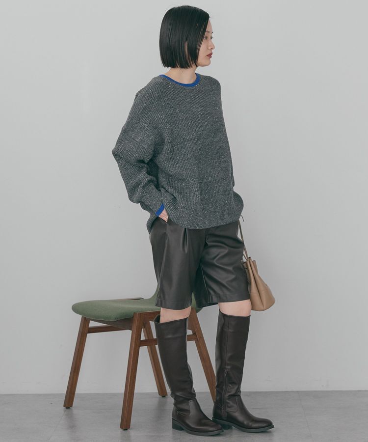 AMERICAN HOLIC「【WEB限定】配色ラインニットプルオーバー」|ニット・セーター|