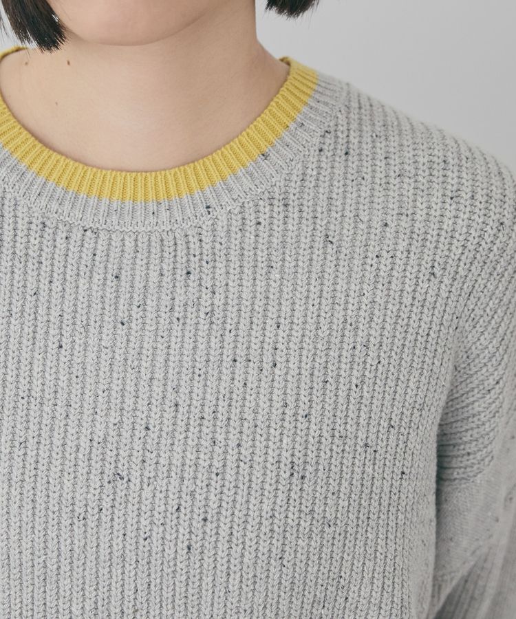 AMERICAN HOLIC「【WEB限定】配色ラインニットプルオーバー」|ニット・セーター|