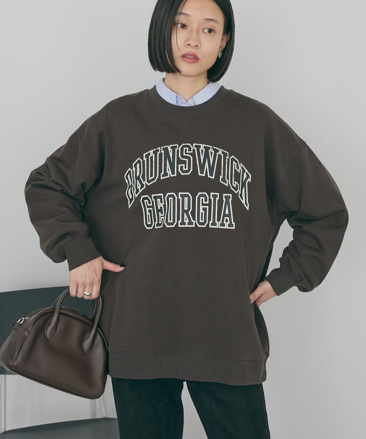 AMERICAN HOLIC「【WEB限定】BRUNSWICK GEORGIA BIGスウェット」|スウェット・ジャージ|Brown