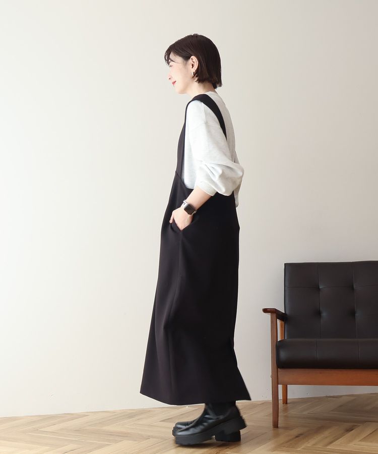 AMERICAN HOLIC「【WEB限定】イージーケアVネックワンピース」|ワンピース|