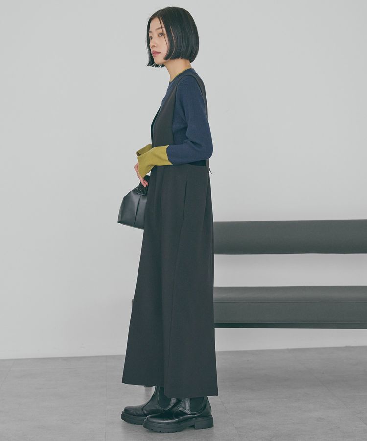 AMERICAN HOLIC「【WEB限定】イージーケアVネックワンピース」|ワンピース|