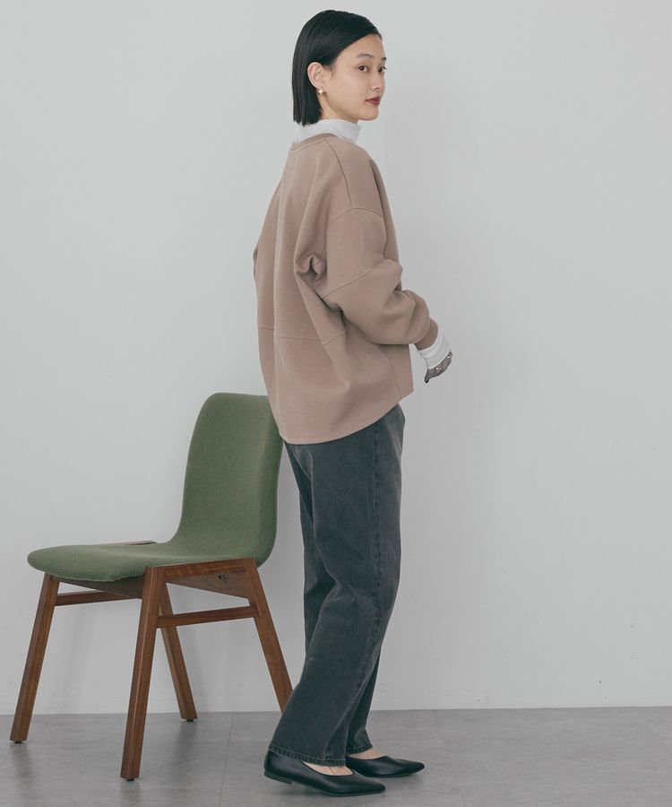 AMERICAN HOLIC「【WEB限定】袖タックコクーンポンチプルオーバー」|Tシャツ・カットソー|