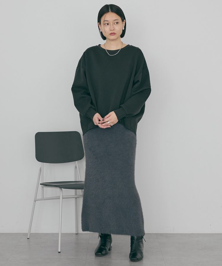 AMERICAN HOLIC「【WEB限定】袖タックコクーンポンチプルオーバー」|Tシャツ・カットソー|