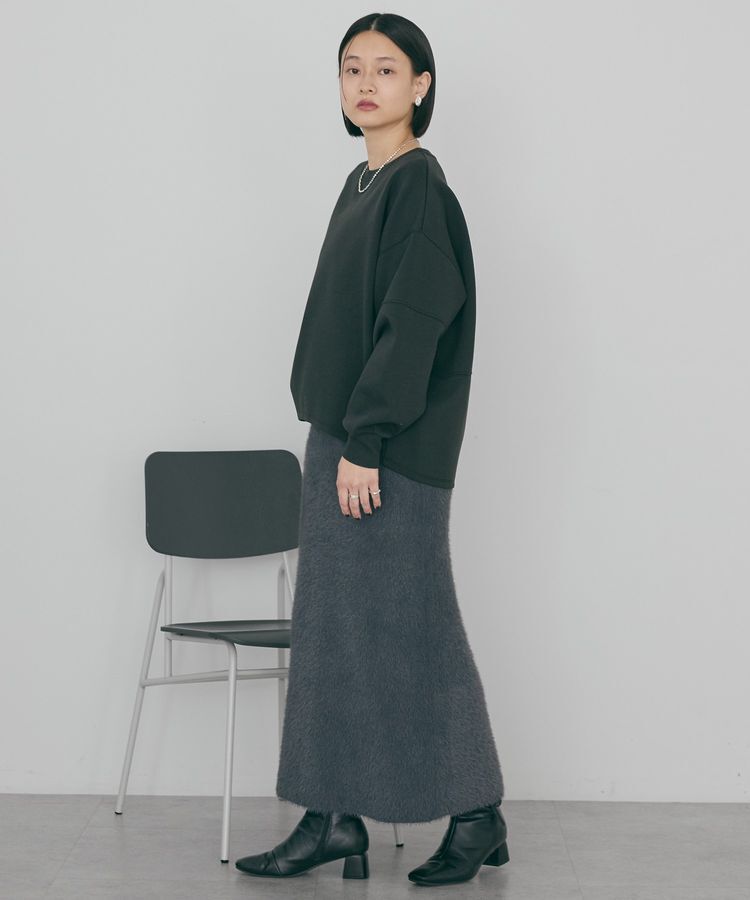 AMERICAN HOLIC「【WEB限定】袖タックコクーンポンチプルオーバー」|Tシャツ・カットソー|