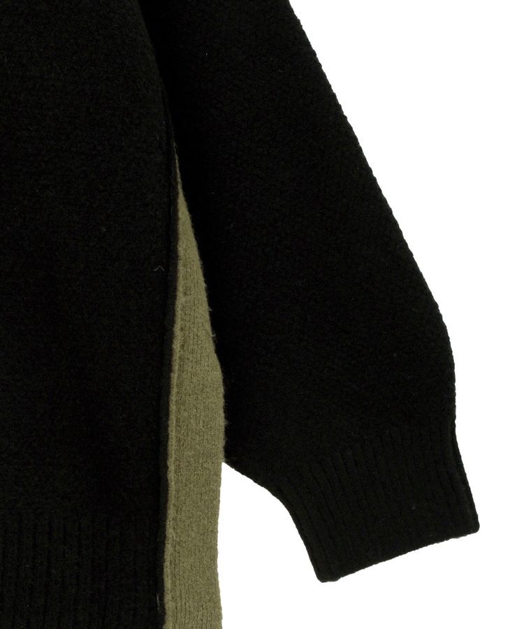 AMERICAN HOLIC「バイカラーニットプルオーバー【WEB限定カラー有り】」|ニット・セーター|