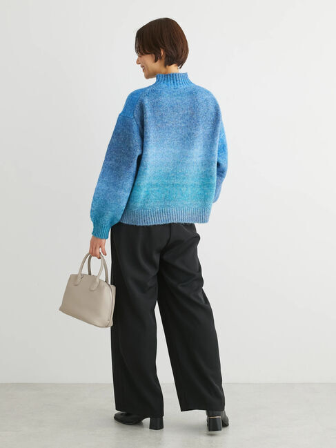 Green Parks「グラデーションニットプルオーバー」|ニット・セーター|