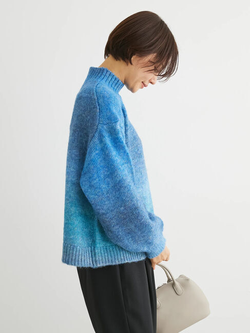 Green Parks「グラデーションニットプルオーバー」|ニット・セーター|