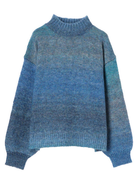 Green Parks「グラデーションニットプルオーバー」|ニット・セーター|