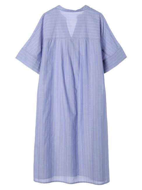 Green Parks「綿麻混スキッパーミニワンピース」|ワンピース|