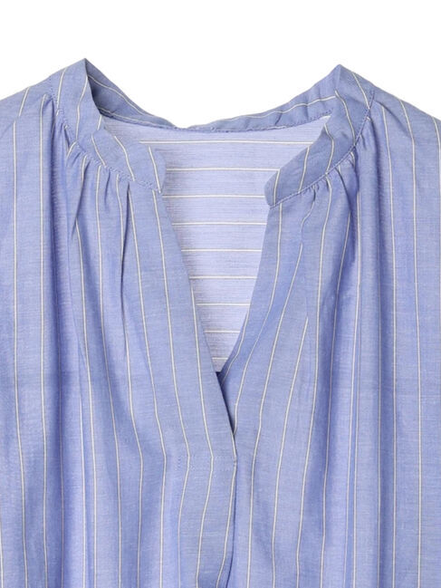 Green Parks「綿麻混スキッパーミニワンピース」|ワンピース|