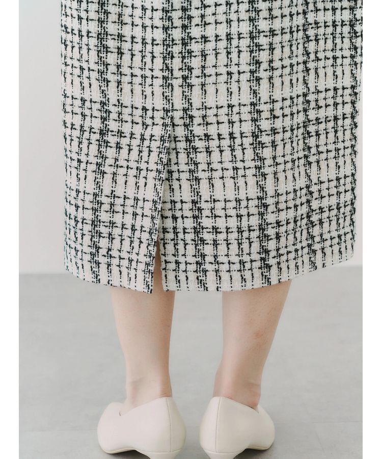 YECCA VECCA「ツイードスカート」|スカート|