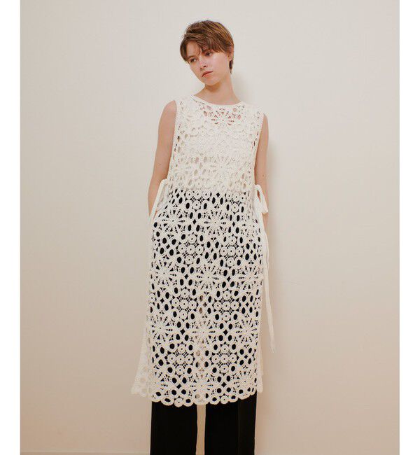 allureville「マクラメ刺繍ワンピース」|ワンピース|