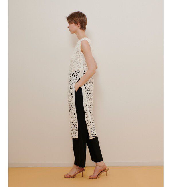 allureville「マクラメ刺繍ワンピース」|ワンピース|