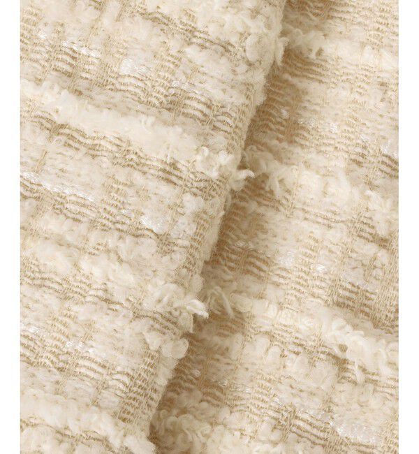 allureville「ジオリカツィードフリンジジレ」|ベスト・ジレ|