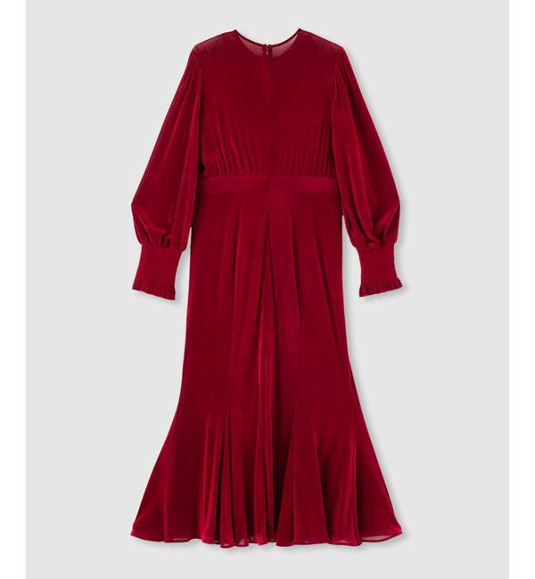 LOULOU WILLOUGHBY「【LOULOU WILLOUGHBY】チュールフロッキーマーメイドワンピース」|ワンピース|