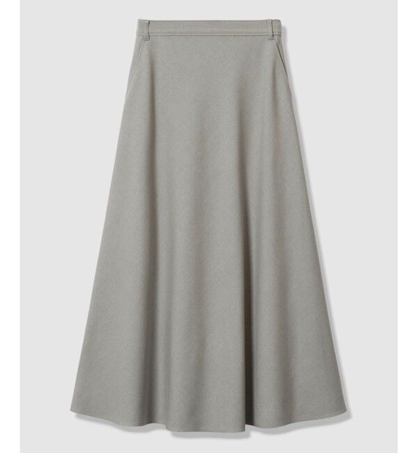 allureville「サキソニーベルテッドナロースカート」|スカート|