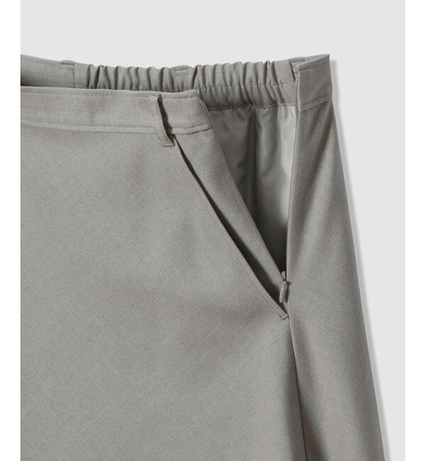 allureville「サキソニーベルテッドナロースカート」|スカート|