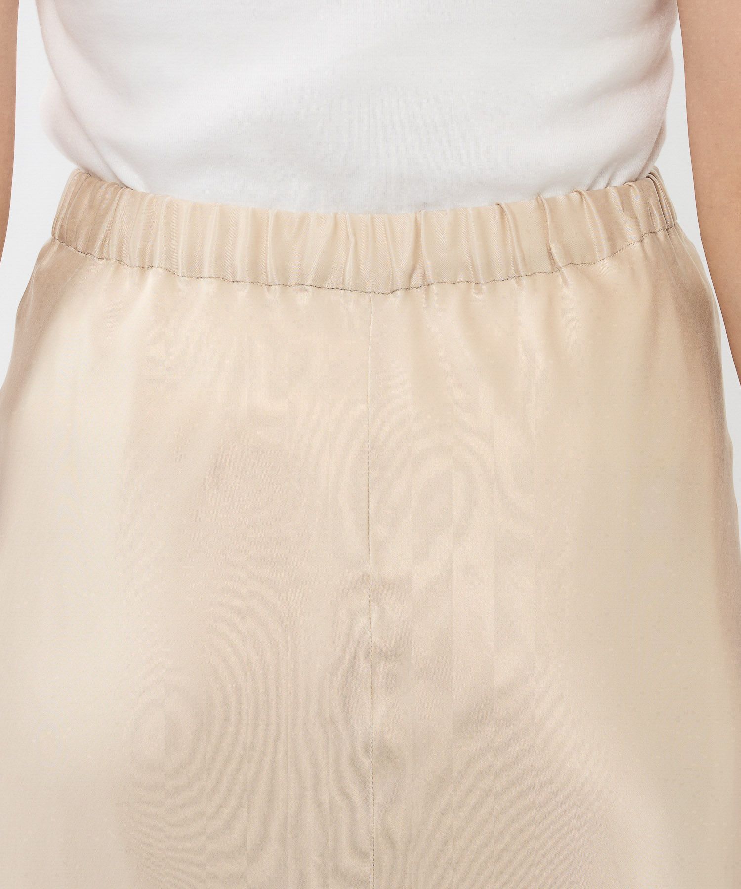 BABYLONE「フィブリルサテンスカート」|スカート|