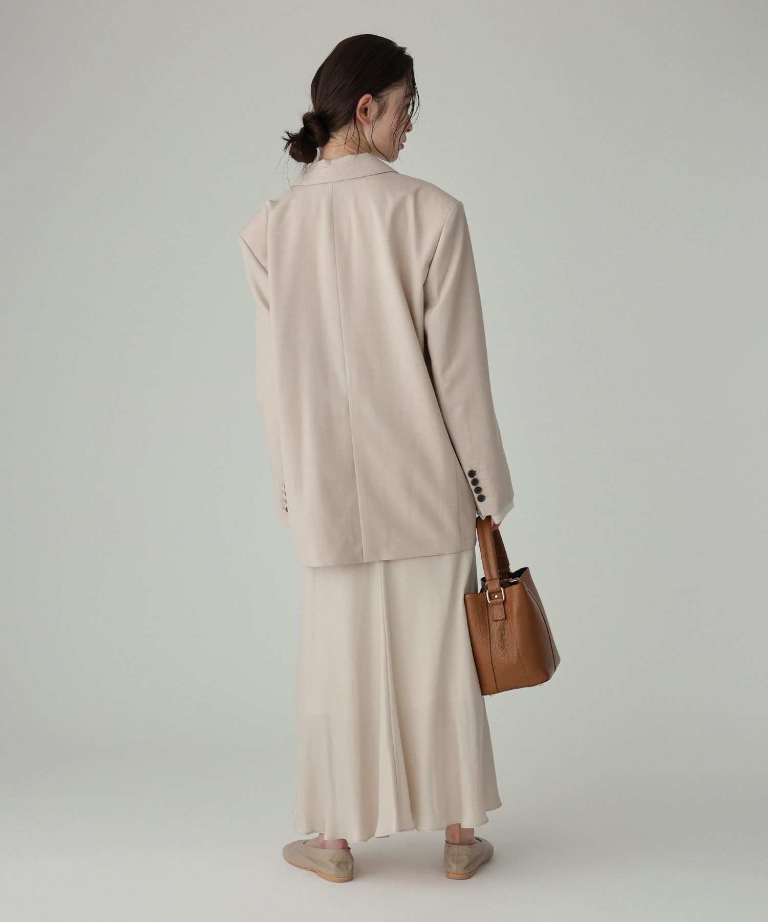 BABYLONE「フィブリルサテンスカート」|スカート|