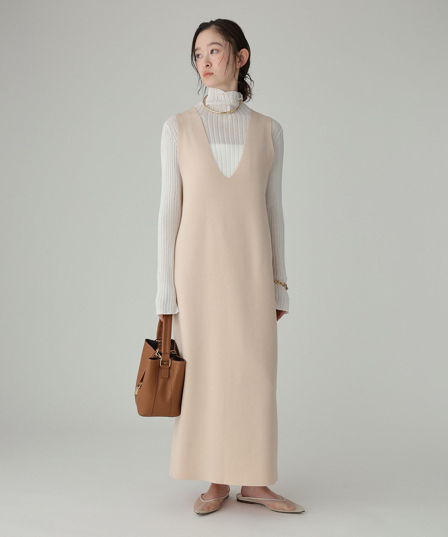 BABYLONE「ミラノリブニットワンピース」|ワンピース|ﾍﾞｰｼﾞｭ