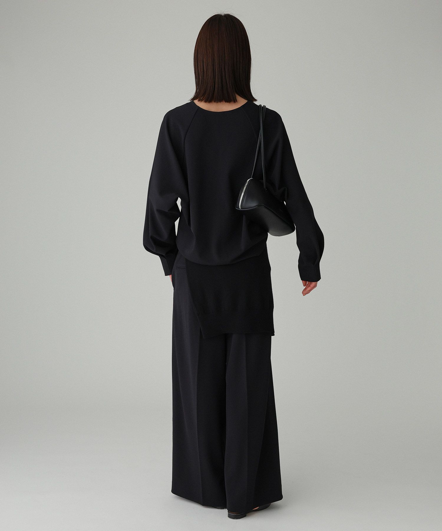 BABYLONE「【多機能素材】ジョーゼットスラックス」|スラックス|