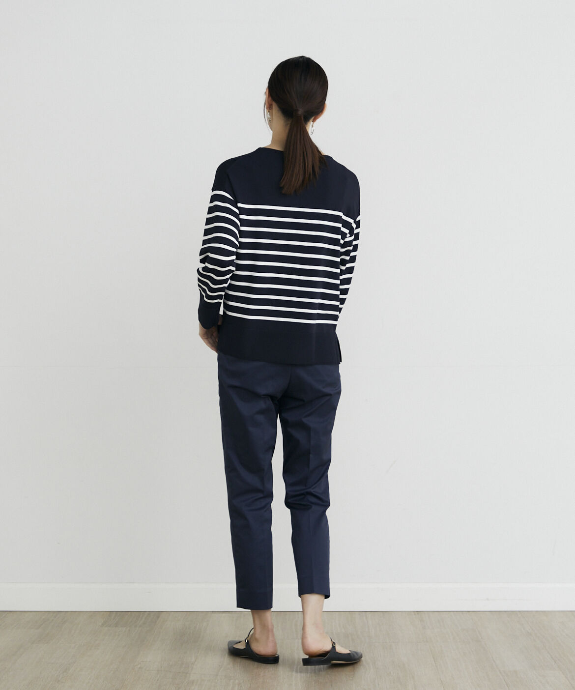 7-IDconcept.「コットンポリエステルストレッチベーシックパンツ」|その他|