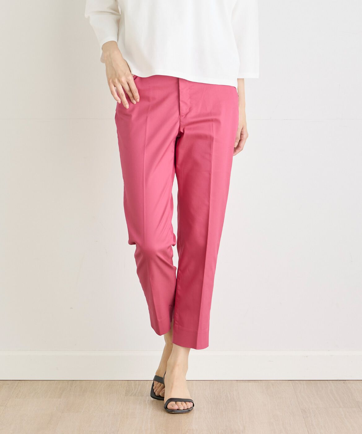 7-IDconcept.「コットンポリエステルストレッチベーシックパンツ」|その他|チェリーピン 9