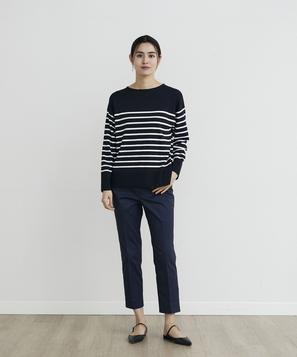 7-IDconcept.「コットンポリエステルストレッチベーシックパンツ」|その他|