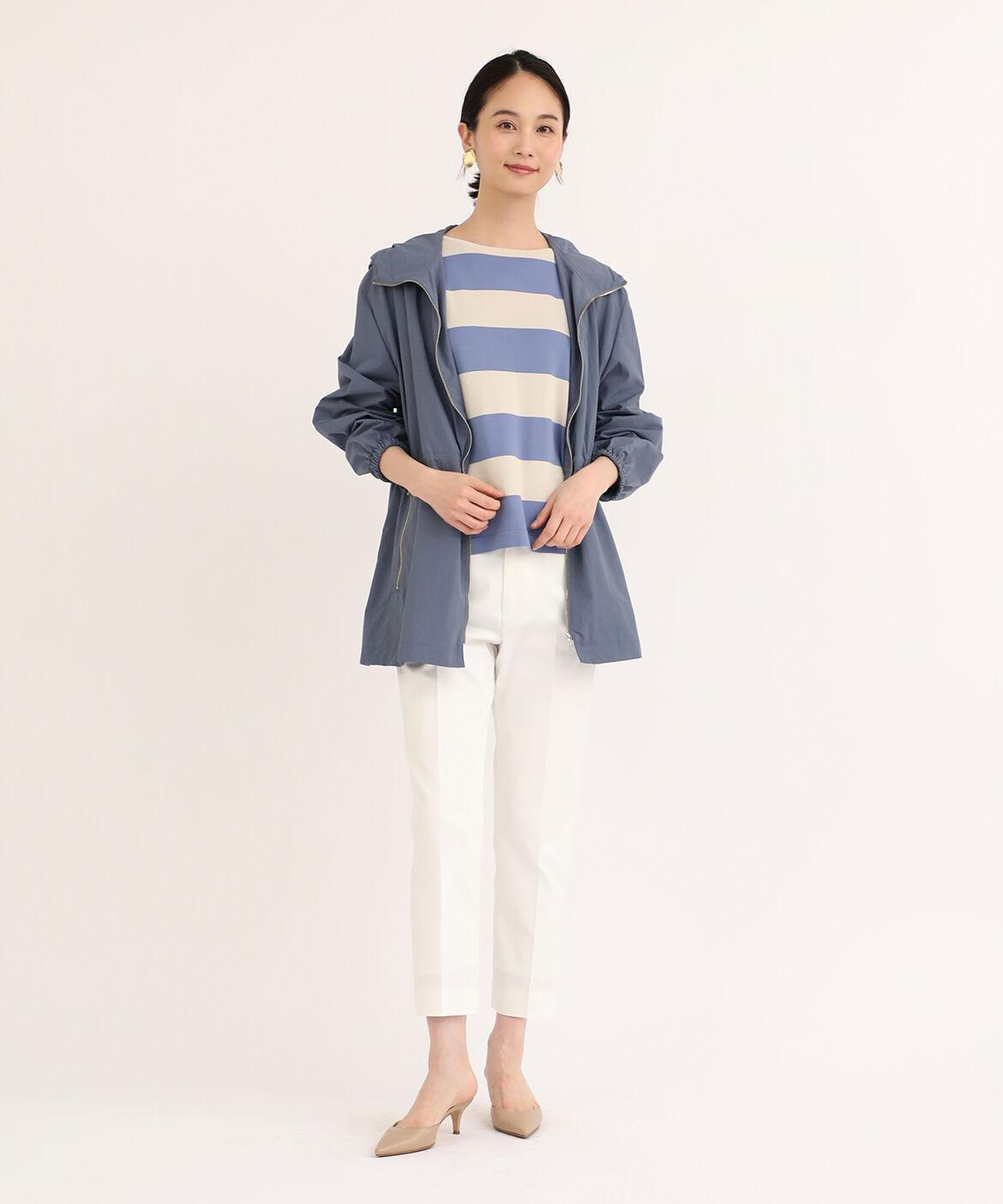 7-IDconcept.「コットンポリエステルストレッチベーシックパンツ」|その他|