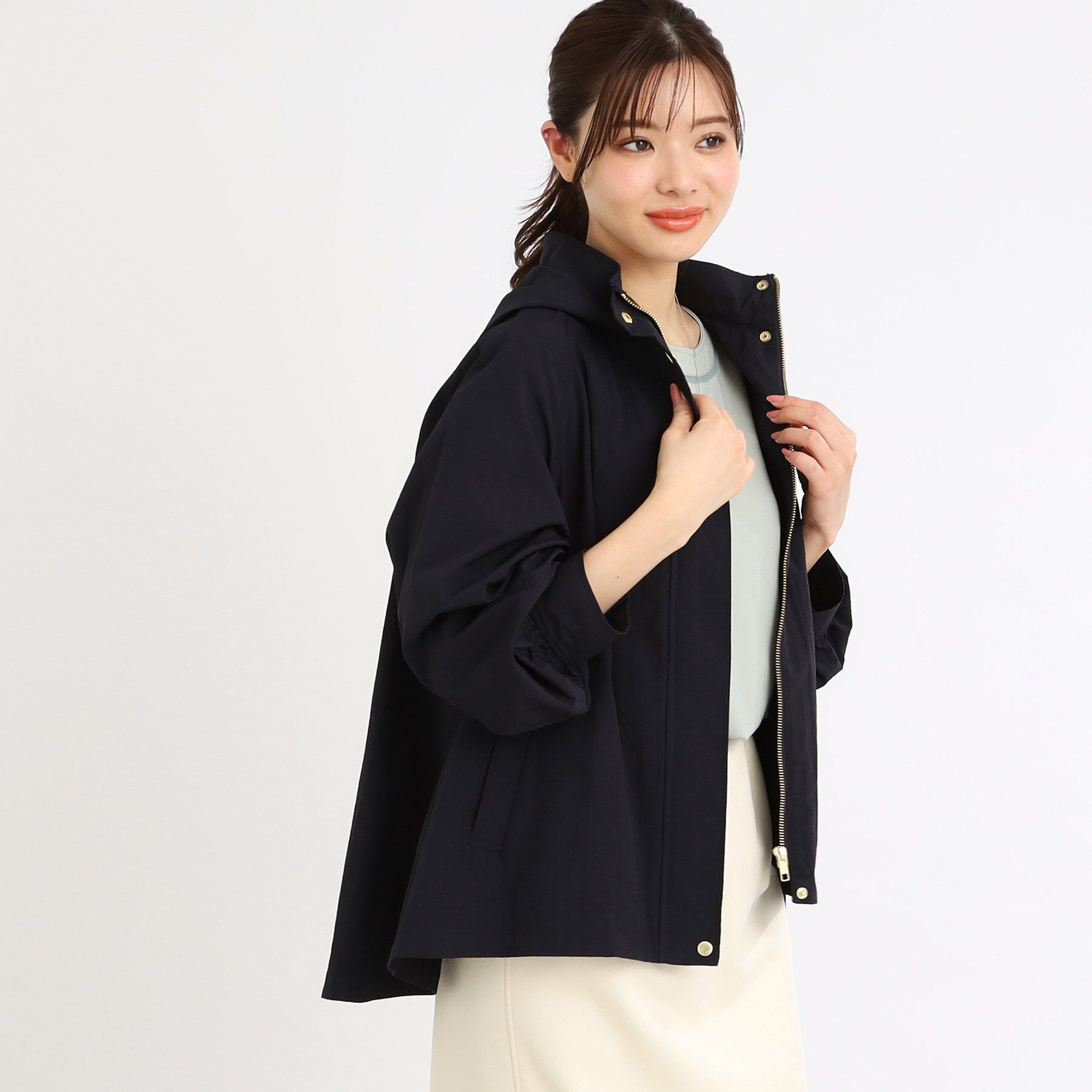 Reflect「フーデッドライティブルゾン」|ブルゾン・スタジャン|