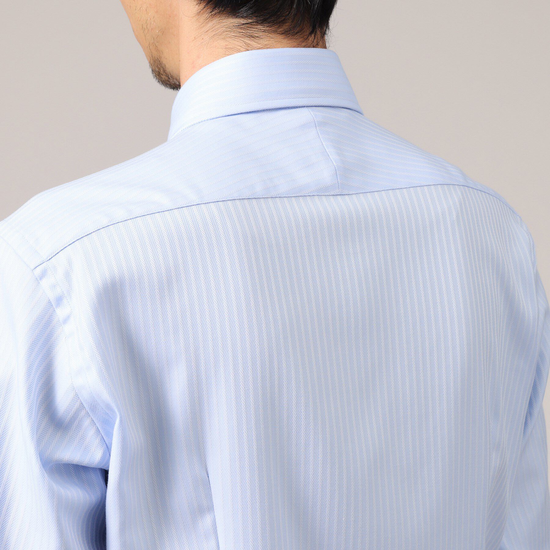 TAKEO KIKUCHI「【Sサイズ～】ドビー ストライプ レギュラーカラー シャツ」|シャツ・ブラウス|