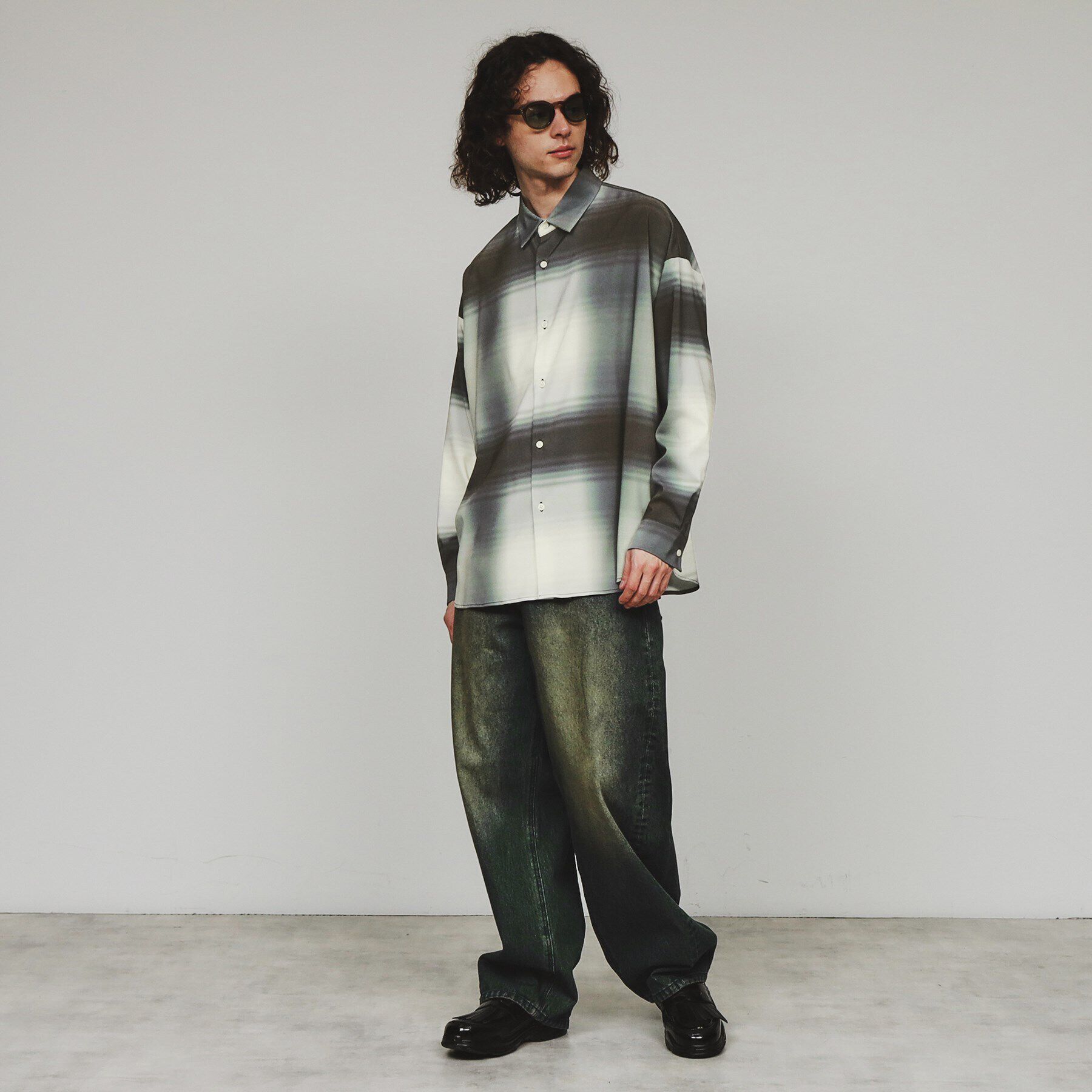 tk.TAKEO KIKUCHI「グラデオンブレーチェックシャツ」|シャツ・ブラウス|