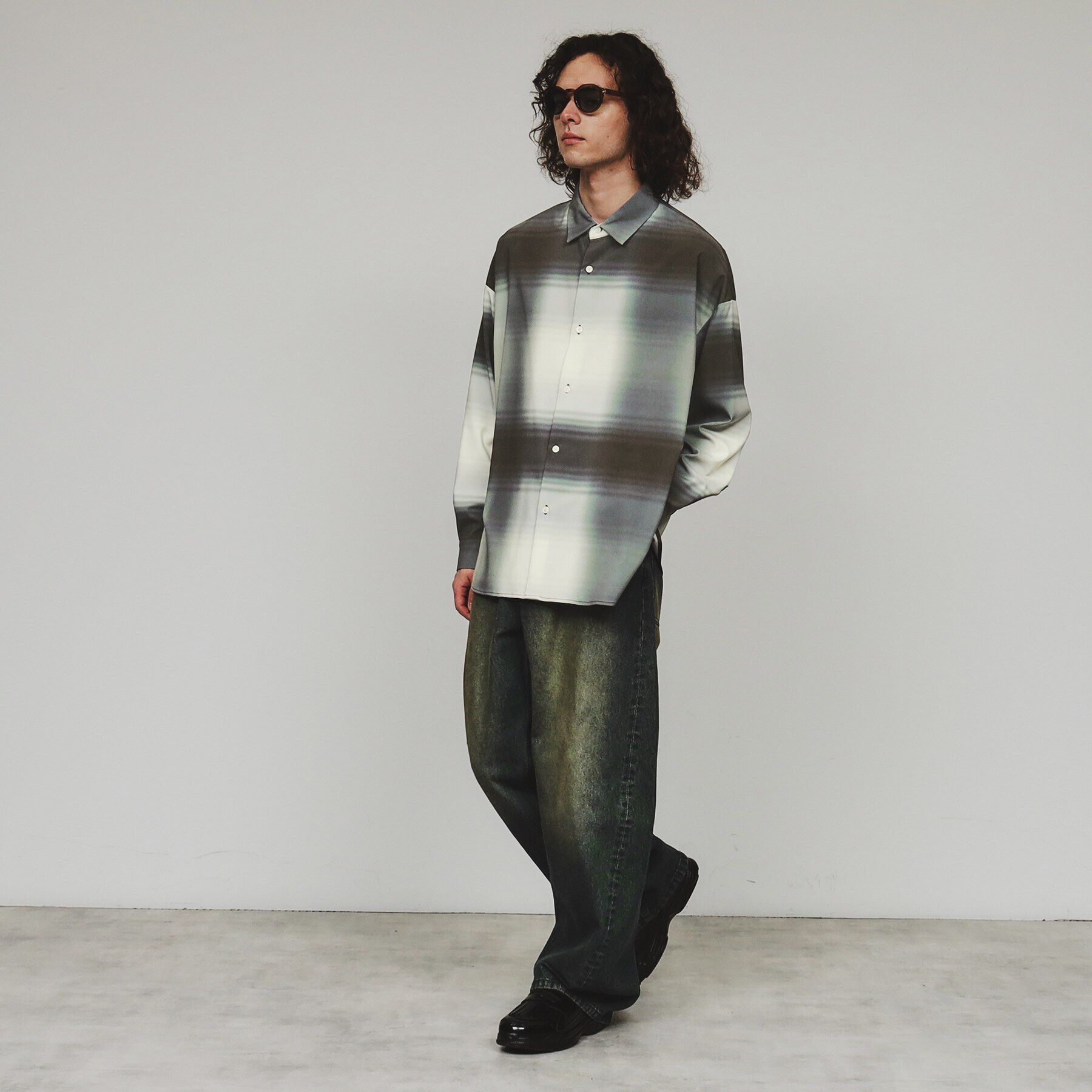 tk.TAKEO KIKUCHI「グラデオンブレーチェックシャツ」|シャツ・ブラウス|