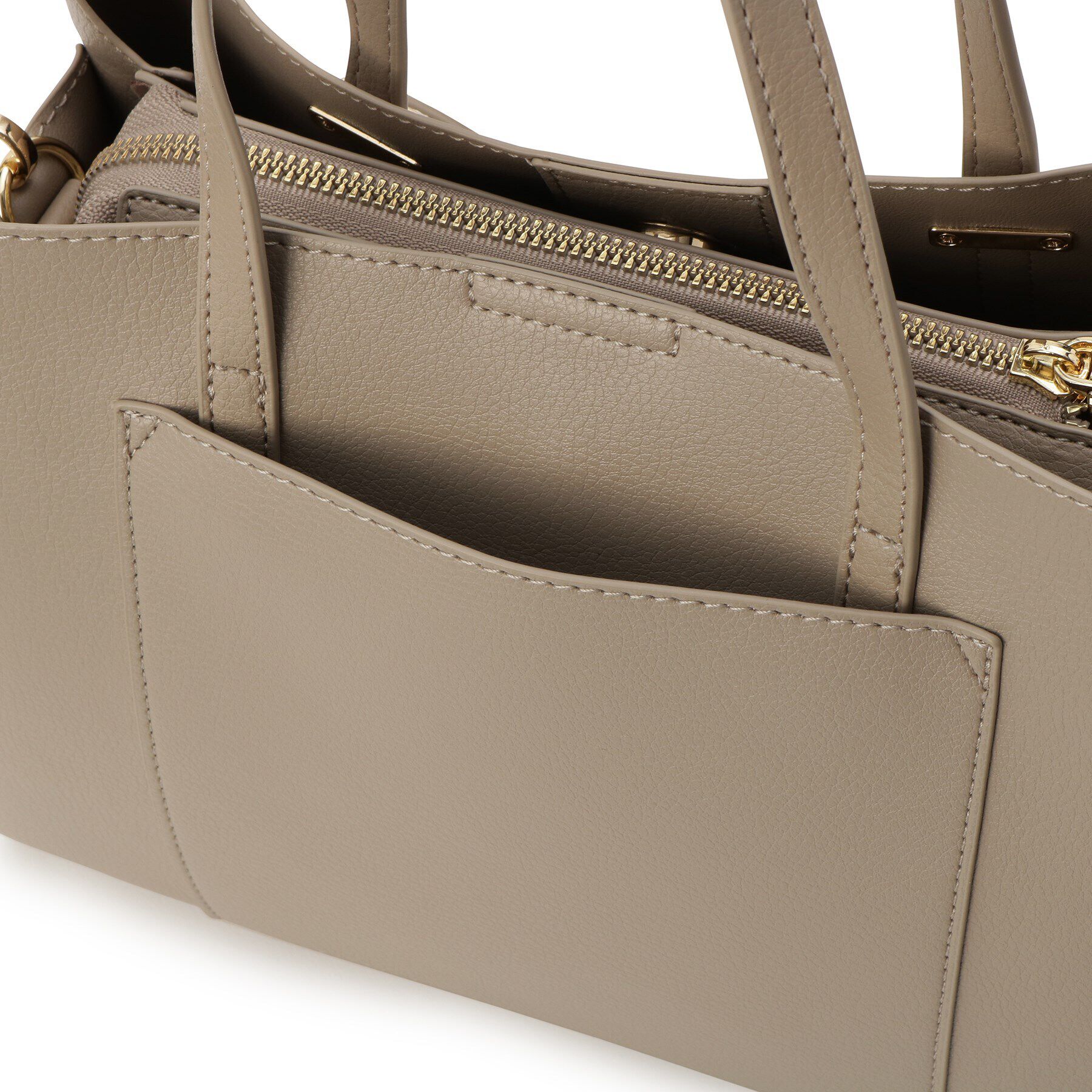 OPAQUE.CLIP「【2WAY】フロントバースクエアデザインミドルバッグ」|ハンドバッグ|