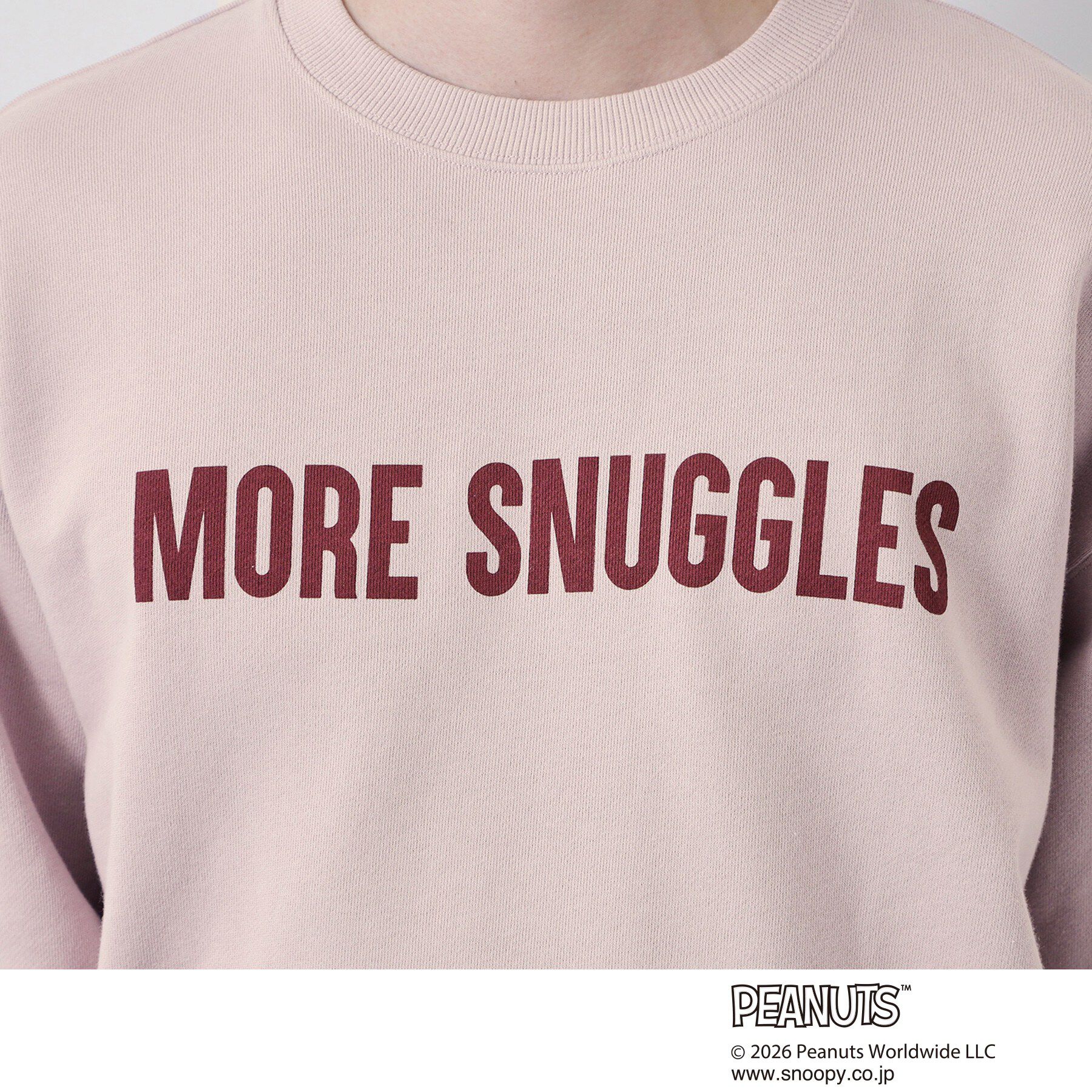 THE SHOP TK「PEANUTS ／ ピーナッツ スヌーピー ミニ裏毛スウェット」|パーカー|