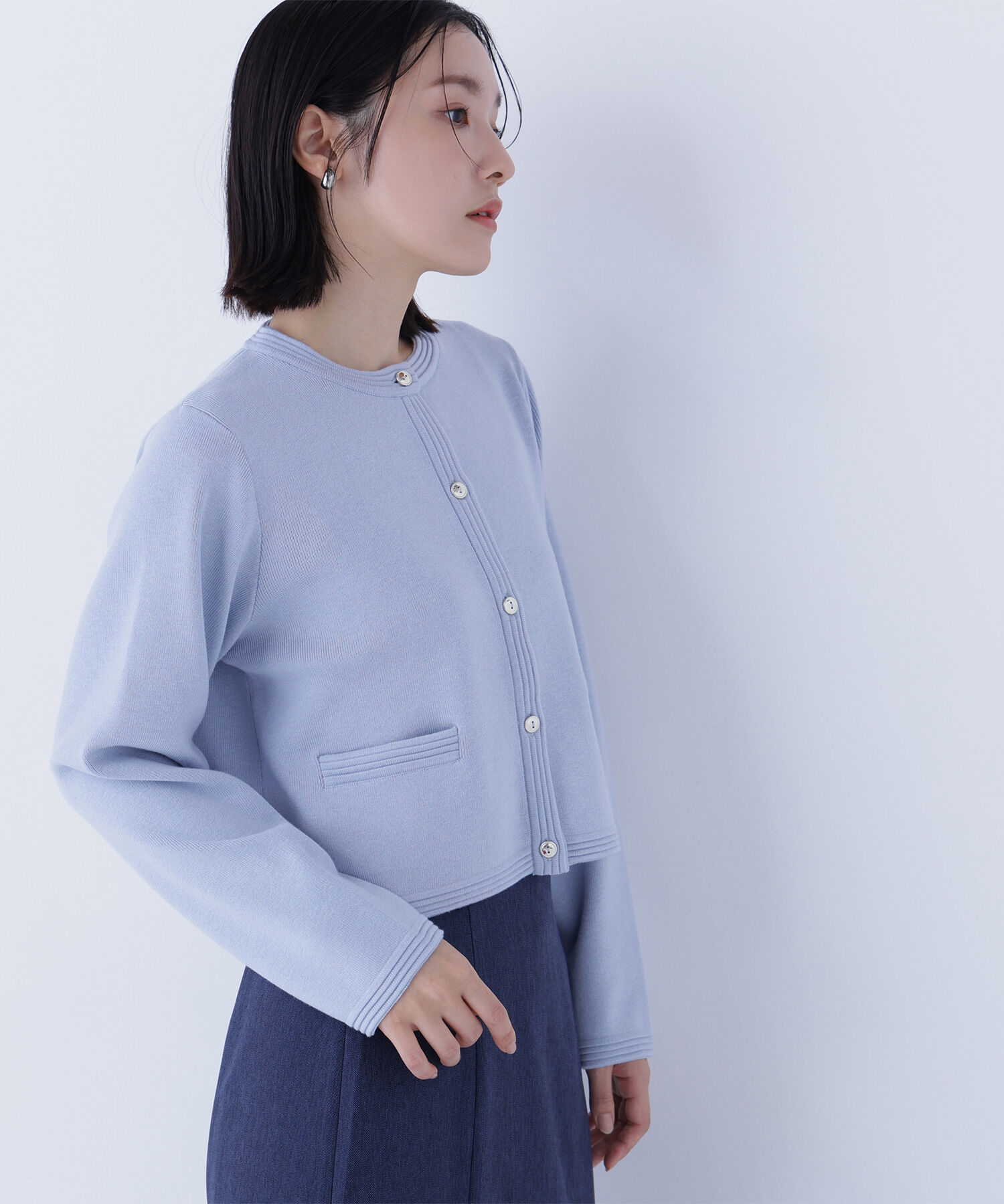  「シルクブレンドカーディガン」|ニット・セーター|